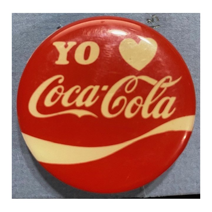 Botón Yo Amo Coca-Cola