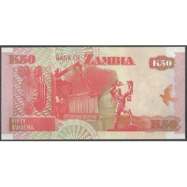 Zambia, 50 Kwacha 2008 P37g