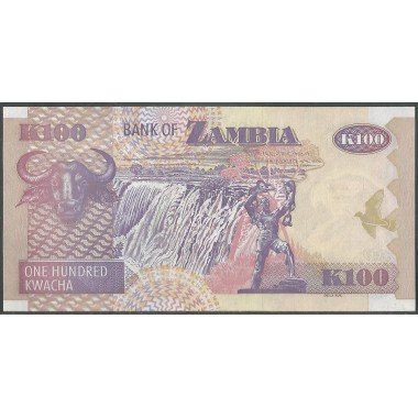 Zambia, 100 Kwacha 2008 P38g