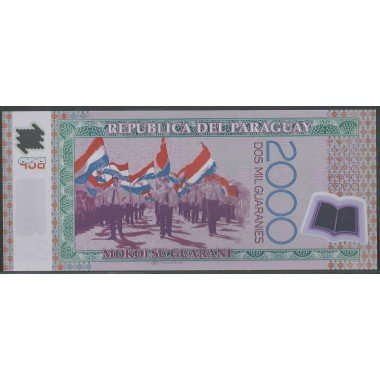 Paraguay, 2.000 Guaranies 2009 P228b