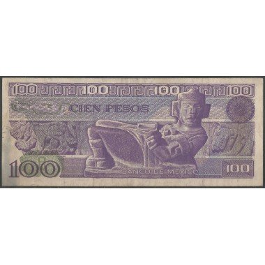 Mexico, 100 Pesos 27 Ene 1981 Serie SM P74a