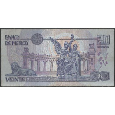 Mexico, 20 Pesos 23 Abr 1999 Serie BZ P106d