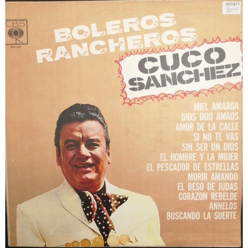 Cuco Sanchez, Boleros Rancheros - Colombia