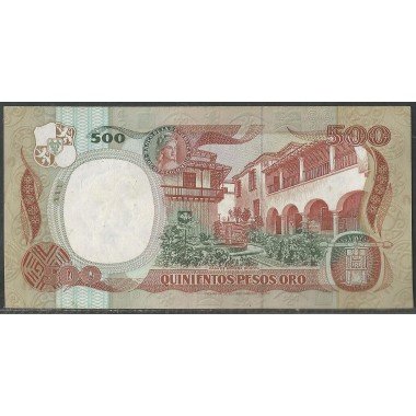 Billete de 500 Pesos 12 Oct 1985 BGW396