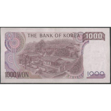 Korea del Sur, 1.000 Won ND1983 P47