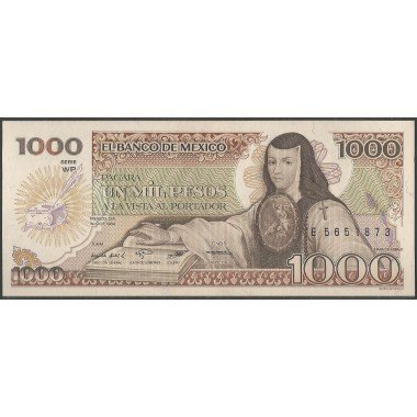 Mexico, 1.000 Pesos 30 Oct 1984 Serie WP P81