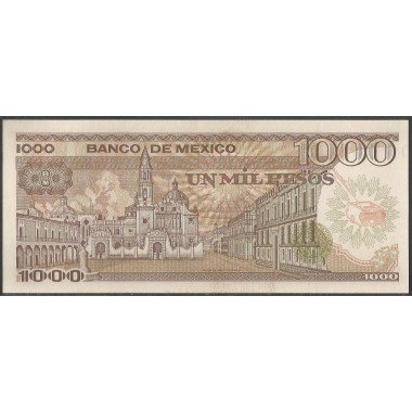 Mexico, 1.000 Pesos 30 Oct 1984 Serie WP P81