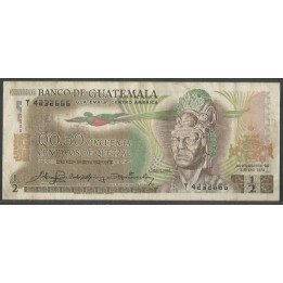 Guatemala 50 Centavos 3 Ene 1979 P58c
