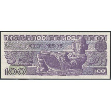 Mexico, 100 Pesos 25 Mar 1982 Serie VB P74c