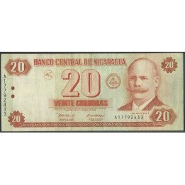 Nicaragua 20 Cordobas 2002 P192