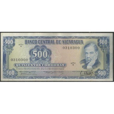 Nicaragua, 500 Cordobas D1979 P133