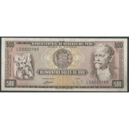 Peru 500 Soles 24 May 1973 P104b