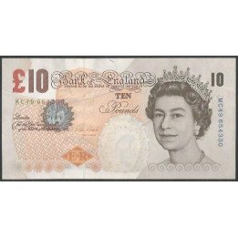 Inglaterra 10 Pounds 2015 P389e