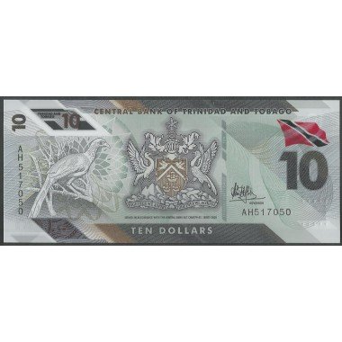 Trinidad y Tobago, 10 Dollars 2020 PNew