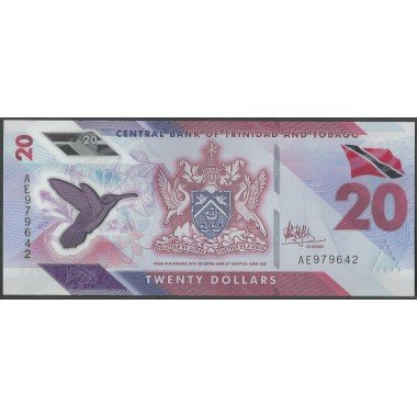 Trinidad y Tobago, 20 Dollars 2020 PNew