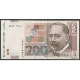 Croacia 200 Kuna 9 Sep 2012 P42b