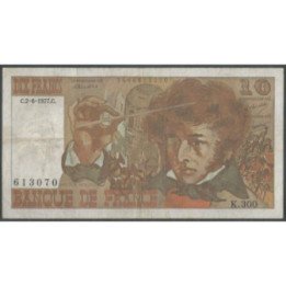 Francia 10 Francs 2 Jun 1977 P150c