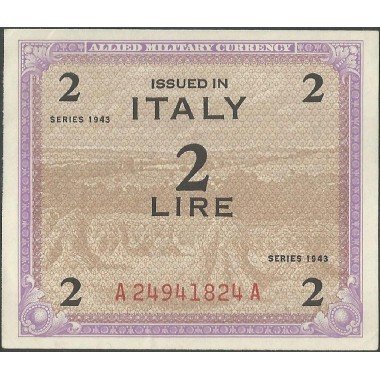 Italia, 2 Liras 1943 PM11