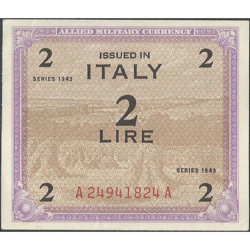 Italia, 2 Liras 1943 PM11