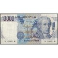 Italia, 10.000 Liras 3 Sep 1984 P112d