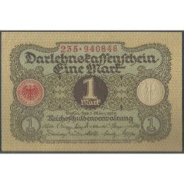 Alemania 1 Mark 1 Mar 1920 P58