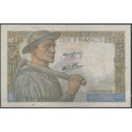 Francia 10 Francs 25 Mar 1943 P99e
