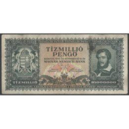 Hungria 10.000.000 Pengo 16 Nov 1945 P123