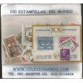 Mundo, 100 Estampillas