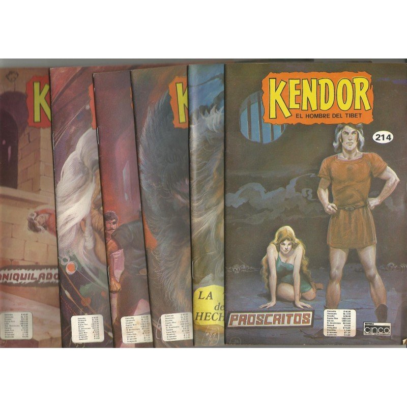 Kendor, El hombre del Tibet, Editora Cinco