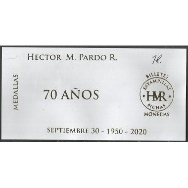 Hector Pardo, 70 Años 2020