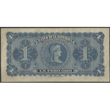 Billete de 1 Peso 7 ago 1953 BGW043