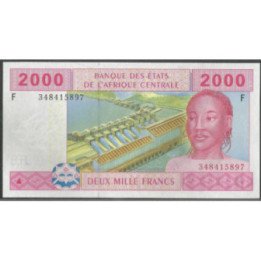 Guinea Ecuatorial 2.000 Francs 2002 P508f