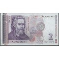 Bulgaria, 2 Leva 1999 P115a