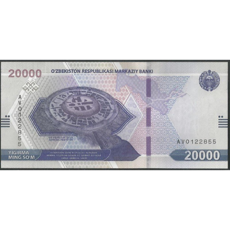 Uzbequistan, 20.000 Sum 2021 P90