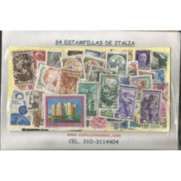 Italia 64 Estampillas usadas