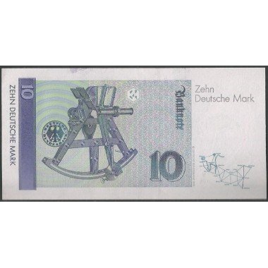 Alemania, 10 Mark 2 Ene 1989 P38a