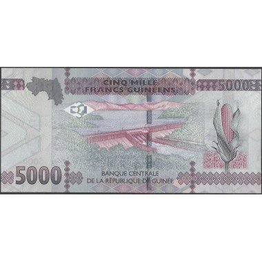Guinea 5.000 Francs 2015 P49