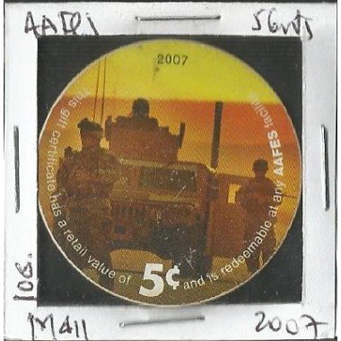 Estados Unidos - AAFES, 5 Cents 2007 PM411