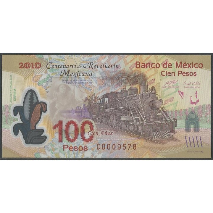 Mexico 100 Pesos 20 Nov 2007 Serie AC P128c
