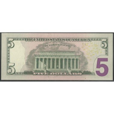 Estados Unidos, 5 Dollars 2009 P531