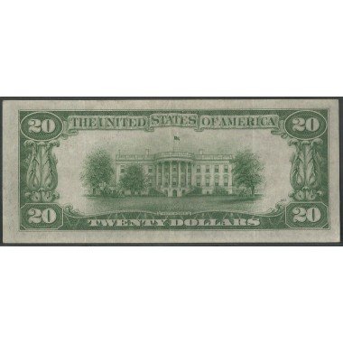 Estados Unidos, 20 Dollars 1934A E P431Da