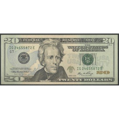 Estados Unidos, 20 Dollars 2006 P526