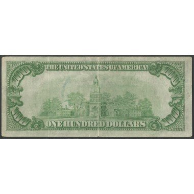 Estados Unidos, 100 Dollars 1928 2 P424a