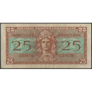 Estados Unidos - MPC, 25 Cents ND1954 PM31a