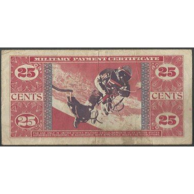 Estados Unidos - MPC, 25 Cents ND1969 PM77a