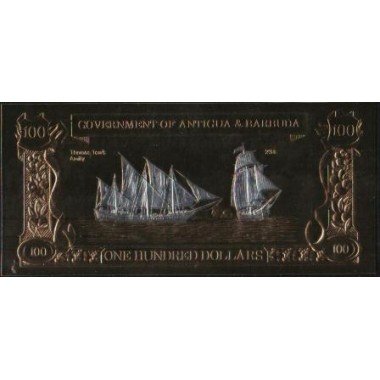Antigua & Barbuda, 100 Dollars Nov 1981 (88) "Piet Heyn" PCs5x