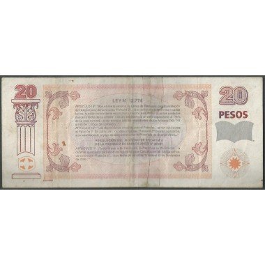 Argentina - Provincia de Buenos Aires, 20 Pesos ND1985-2002 Ps2314