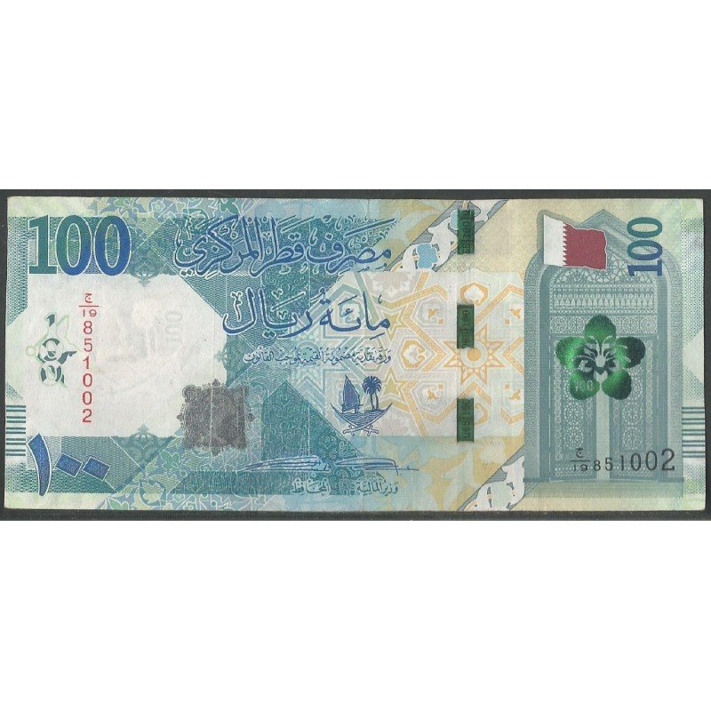 Qatar, 100 Ryal ND2020 P36a