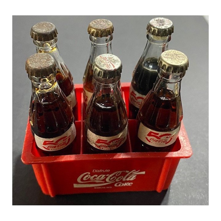 Canasta Coca-Cola Pequeña Ecuador 50 Años