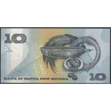 Papua Nueva Guinea, 10 Kina ND1988-98 P9b